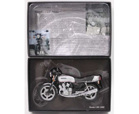 A Minichamps Classic Bike Series No. 37 Model No. 161500 1/12 scale model of a Honda CBX1000, appears as issued in the origin