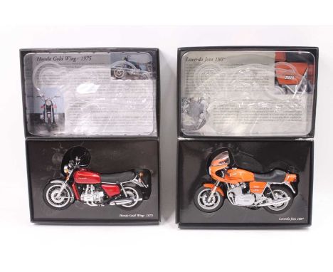 3 Minichamps Classic Bike Series 1/12 scale models to include No. 49 Model No. 162101 Suzuki GT 750, No. 51 Model No. 122500 