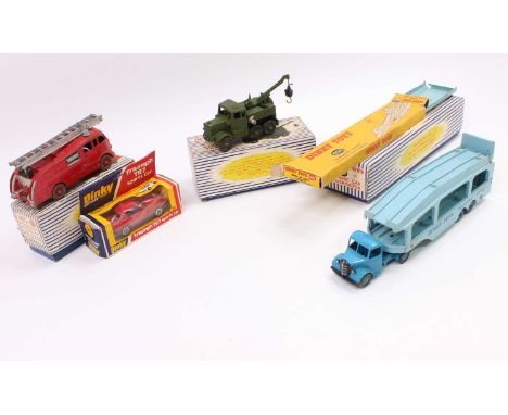 Dinky Toys Boxed Diecast Group, 4 examples to include No.982 Pullmore Car Transporter with boxed ramp, No.661 Military Recove