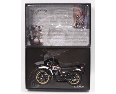 A Minichamps Classic Bike Series No. 54 Model No. 163301 1/12 scale model of a Yamaha XT 500, appears as issued in the origin