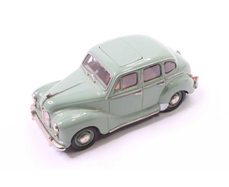 Kenner Models 1/43rd scale white metal Austin A40 Devon finished in green with removable sunroof