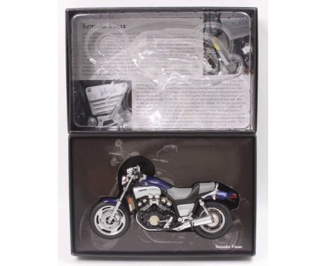 A Minichamps Classic Bike Series No. 60 Model No. 163700 1/12 scale model of a Yamaha Vmax, appears as issued in the original