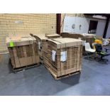(7) Pallers of NEW 12/7 oz. & 6/16 oz. Cardboard Boxes