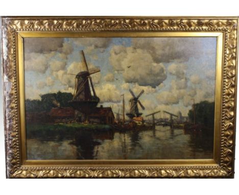 Hermanus Koekkoek the Younger (1836-1909) Oil/Canvas. Signed lower right. Koekkoek II devoted himself to the art trade and wh