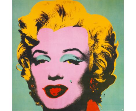 Andy Warhol(1928 Pittsburgh - 1987 New York) nach"Marilyn Monroe". OriginaltitelFarboffset/Karton, 1993. Nach der gleichnamig