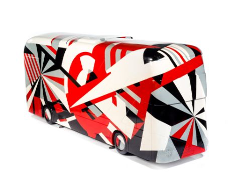 Artist: Sophie Green Design: Dazzler  About the designA contemporary take on the Dazzle camouflage developed during the first