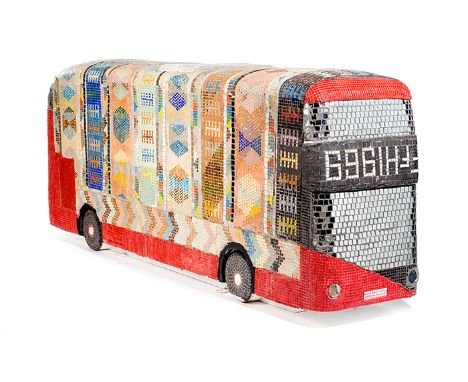 Design: Magic Bus - Magic Carpet&nbsp;Artist: Giles Boardman&nbsp;&nbsp;About the artist&nbsp;I like to make mosaics for inte