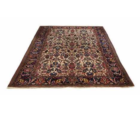 Bakhtiar carpet, 116" x 83" approx