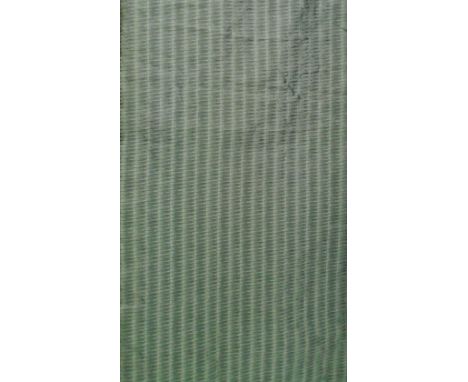 CURTAINS, two pairs, to match previous lot. (4)