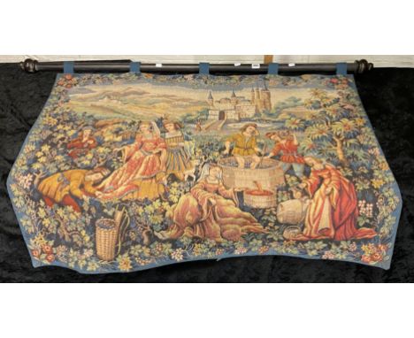 FRENCH WALL HANGING TAPESTRY 