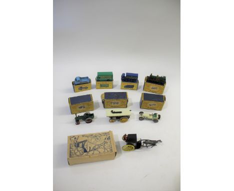 MATCHBOX SERIES including boxed M46 Pickfords Removal Van (green body), M10 Sugar Container (flap of box missing), M60 Morris