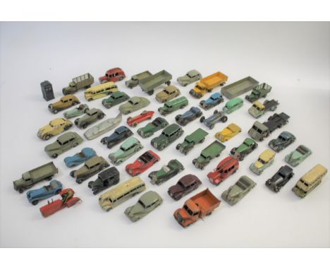 VINTAGE DINKY TOYS &amp; DIE CAST TOYS a large collection of unboxed die cast toys, including Dinky Toys (Ford Zephyr, Vangua