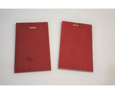 HUNTING MAPS 2 folding Hunting Maps for Lincolnshire and Leicestershire, published by J Walker and Longman Orme. (2)