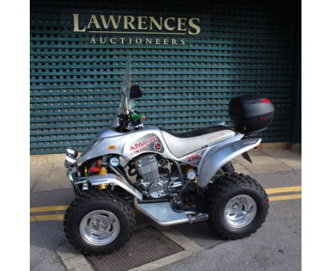 STOTHERT &amp; PITT APACHE 250 QUAD BIKE an Apache RLX 250S quad bike (AKY-4 version), made in 2007 and with a 234cc engine. 