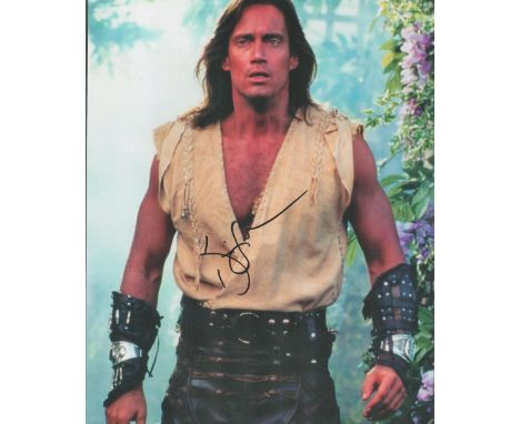 Hercules Actor, Kevin Sorbo signed 10x8 colour photograph. Sorbo (born September 24, 1958) is an American actor. He had starr