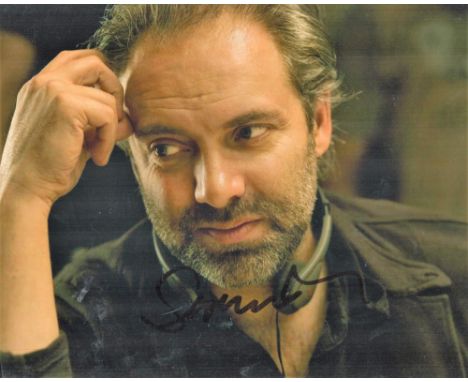 Director, Sam Mendes signed 10x8 colour photograph. Mendes CBE (born 1 August 1965) is a British film and stage director, pro