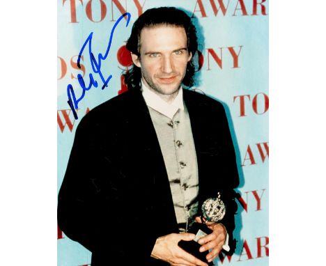 Actor, Ralph Fiennes signed 10x8 colour photograph. Fiennes (born 22 December 1962) is an English actor, film producer, and d