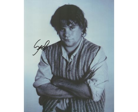 Actor, Sean Astin signed 10x8 colour photograph. Astin (February 25, 1971) is an American actor, director and producer. His a