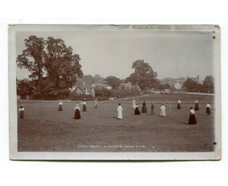 RINGMER. A collection of 33 postcards of Ringmer and Glyndebourne, East Sussex, including photographic postcards titled 'Stoo