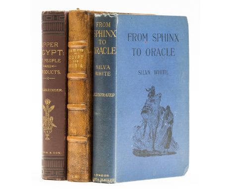 Egypt.- St. John (J. A.) Egypt and Nubia, first edition, vignette title, illustrations, bookplate, near contemporary half-cal