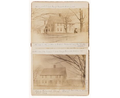 American Genealogies.- Cameron (Mabel Ward, of Middletown, Connecticut, 1863-1923) Archive of manuscript notes, genealogies a