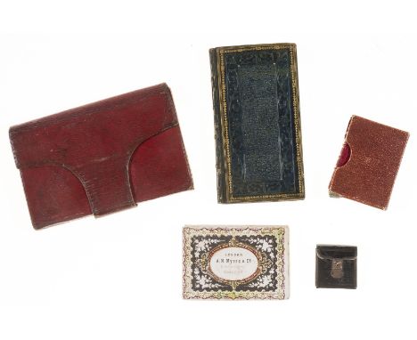 Miniature books.- Rider (Cardanus) Rider's British Merlin: for the Year of Our Lord 1832, duty stamp to title, printed in red