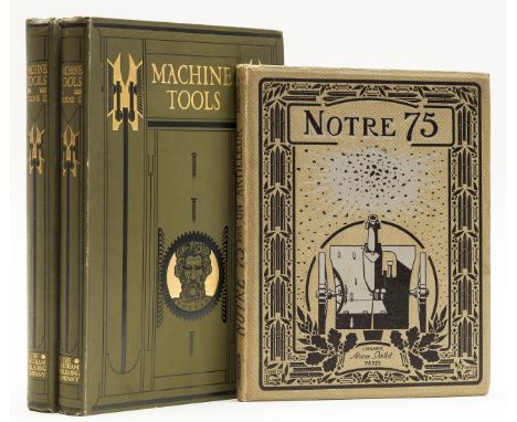 NO RESERVE Ballistics.-  Une Merveille du Génie Français. Notre 75 par un Artilleur, colour frontispiece with overlays, illus