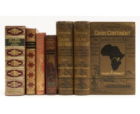 Africa.- Stanley (Henry Morton) Through the Dark Continent: or The Sources of the Nile, 2 vol., first edition, portrait front