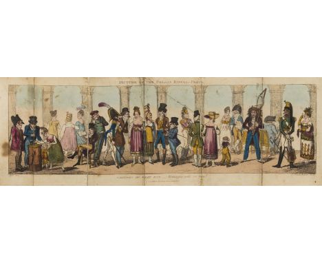 [Cruikshank (George)] The Englishman's Mentor. The picture of the Palais Royal; describing its spectacles, gaming rooms, coff