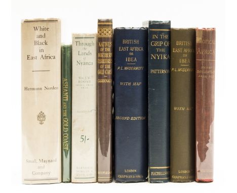 Africa.- Patterson (Lt.-Col. J.H.) In the Grip of the Nyika, first edition, illustrations, maps, publisher's advertisements a