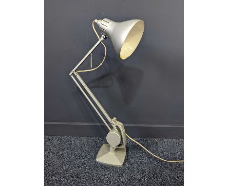 HADRILL & HORSTMANN, ‘ROLLER’ COUNTERBALANCE DESK LAMP, POST-WAR in brushed aluminium