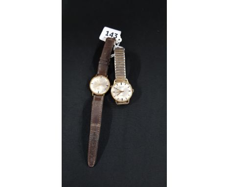 2 GENTS VINTAGE WRIST WATCHES