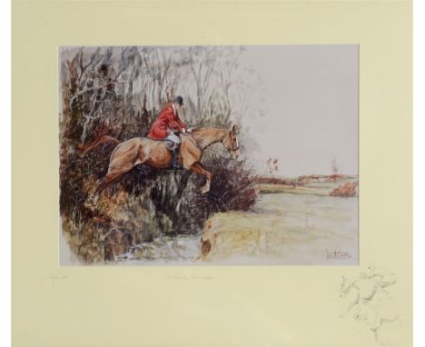 AFTER DANIEL CRANE In their stride......, limited edition print, no. 70/250, with vignette and titled, signed and numbered in
