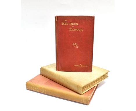 [HUNTING]  PALK COLLYNS, CHARLES, THE CHASE OF THE WILD RED DEER LAWRENCE &amp; BULLEN, 1902, CLOTH BOARDS, BLACK &amp; WHITE