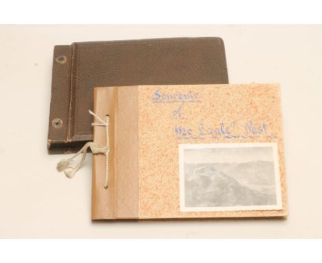SOUVENIR OF THE EAGLE'S NEST, an album of annotated images from the Second World War depicting Hitler's Retreat and its envir