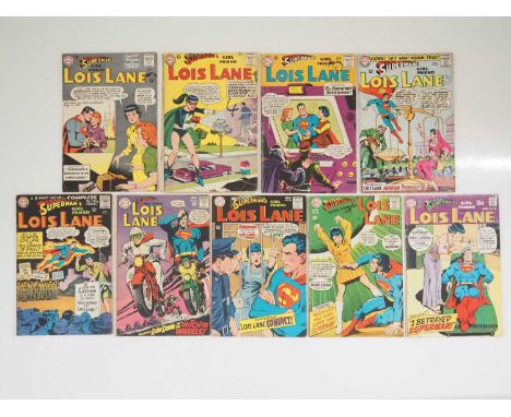 SUPERMAN'S GIRLFRIEND LOIS LANE #41, 47, 49, 58, 62, 83, 84, 85 and 98 (9 in lot) - (1963/1970 - DC) - With cover art by Kurt
