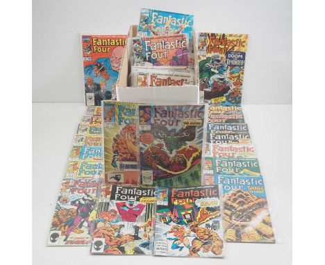 FANTASTIC FOUR #300 to 416 + ANNUALS 20, 23 to 27 (123 in Lot) - (1987/1996 - MARVEL) - Unbroken run of the last 117 issues o