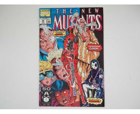 NEW MUTANTS #98 - (1991 FIRST PRINT - MARVEL) - KEY BOOK &amp; CHARACTER - First appearance of Deadpool + First appearances o
