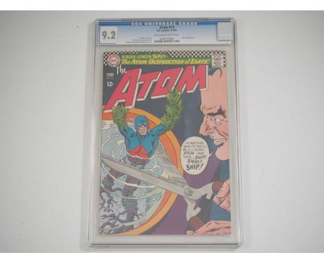 ATOM #24 (1966 - DC) - GRADED 9.2 (NM-) by CGC - The Atom battles Jason Woodrue -  Gil Kane and Murphy Anderson Cover, Gil Ka