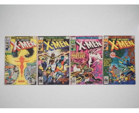 UNCANNY X-MEN #125, 126, 127, 128 - (4 in Lot) - (1979 - MARVEL - US &amp; UK Price Variant) - First appearance Proteus + Mas