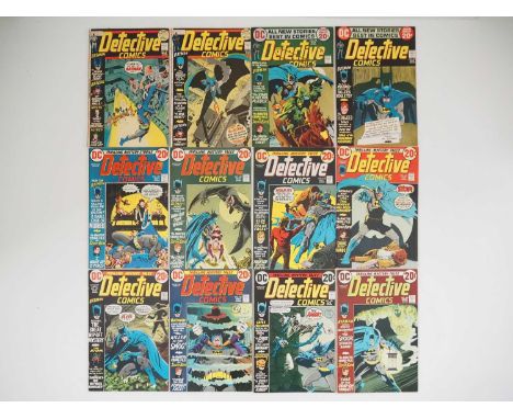 DETECTIVE COMICS #421, 423, 425, 426, 427, 429, 430, 431, 432, 433, 434, 435 (12 in Lot) - (1972/1973 - DC) - Includes cover 