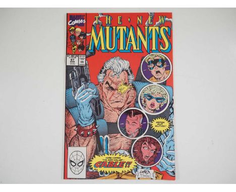 NEW MUTANTS #87 - (1990 FIRST PRINT - MARVEL) - First full appearance of Cable + First appearances of Stryfe and the Mutant L