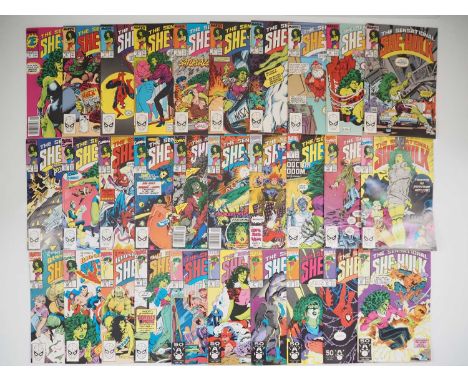 SENSATIONAL SHE-HULK #1 to 30 (30 in Lot) - (1989/1991 - MARVEL) - Full unbroken run of the first 30 issues of the second ong
