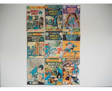 WORLD'S FINEST #227, 228, 229, 230, 231, 235, 236, 249, 291 (9 in Lot) - (1975/1983 - DC) - Includes appearances by Deadman, 