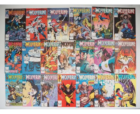 WOLVERINE VOL. 2 #1, 2, 3, 4, 5, 6, 7, 8, 9, 10, 11, 12, 13, 14, 15, 16, 17, 18, 19, 20 (20 in Lot) - (1988/1990 - MARVEL) - 