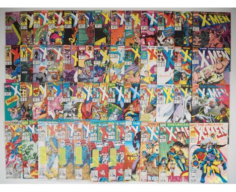 UNCANNY X-MEN #251 to 265, 268 to 300 (50 in Lot - 2 copies of #294, 296 &amp; 296) - (1989/1999 - MARVEL) - Includes the deb