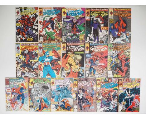 AMAZING SPIDER-MAN #317 to 332 (16 in Lot) - (1989/1990) - Includes the fourth appearance of Venom, the first appearance of S