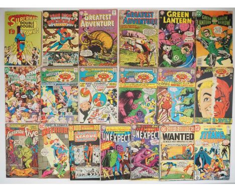 MIXED DC COMIC LOT (19 in Lot) - Includes SUPERMAN DOUBLE DOUBLE COMICS #2 (Justice League of America #45 &amp; 50, World's F