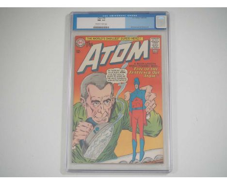 ATOM #16 (1965 - DC) - GRADED 9.2 (NM-) by CGC - The Atom battles Andrew Frost - Gil Kane cover and art - Flat/Unfolded - CGC