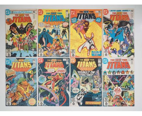 NEW TEEN TITANS #1, 2, 3, 4, 5, 6, 7, 8 (8 in Lot) - (1980/81 - DC) - Complete first eight (8) issue unbroken run + Second ap